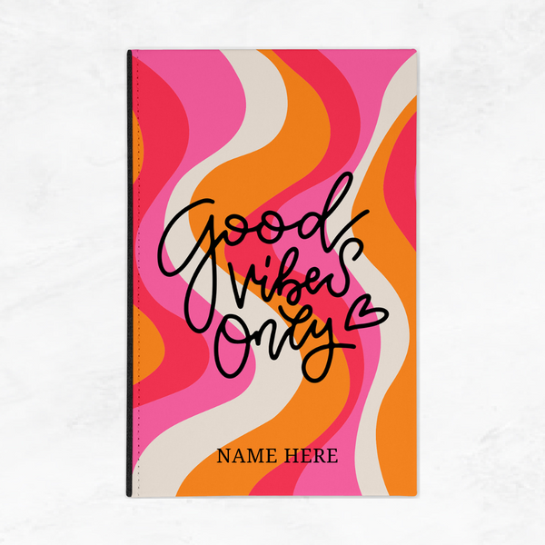 Colors of Good Vibes A5 Notebook