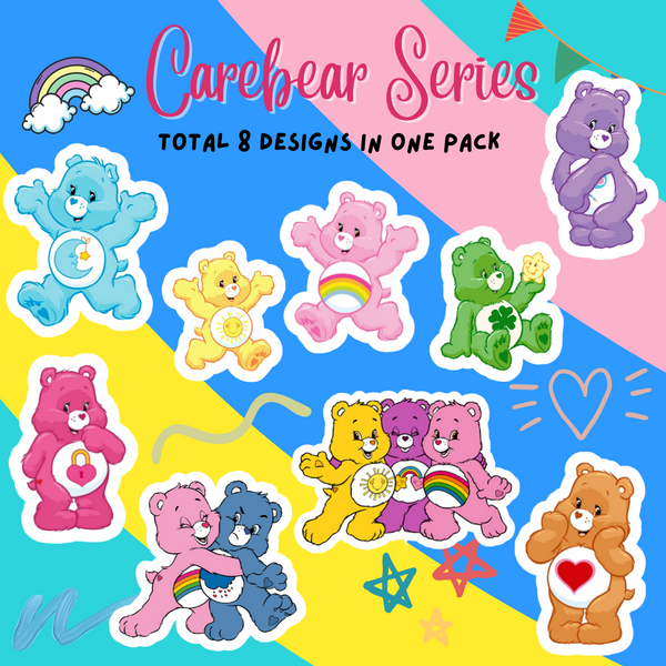 Carebear Sticker Pack