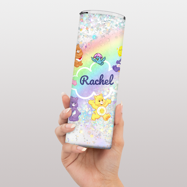 Sparkle Carebear Tumbler