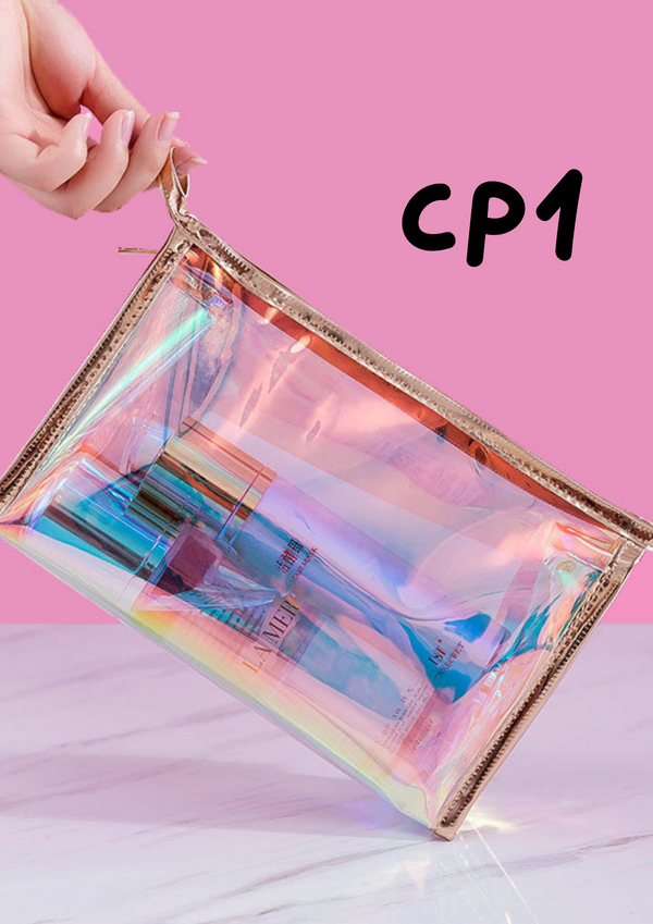 Holographic Cosmetic Pouch