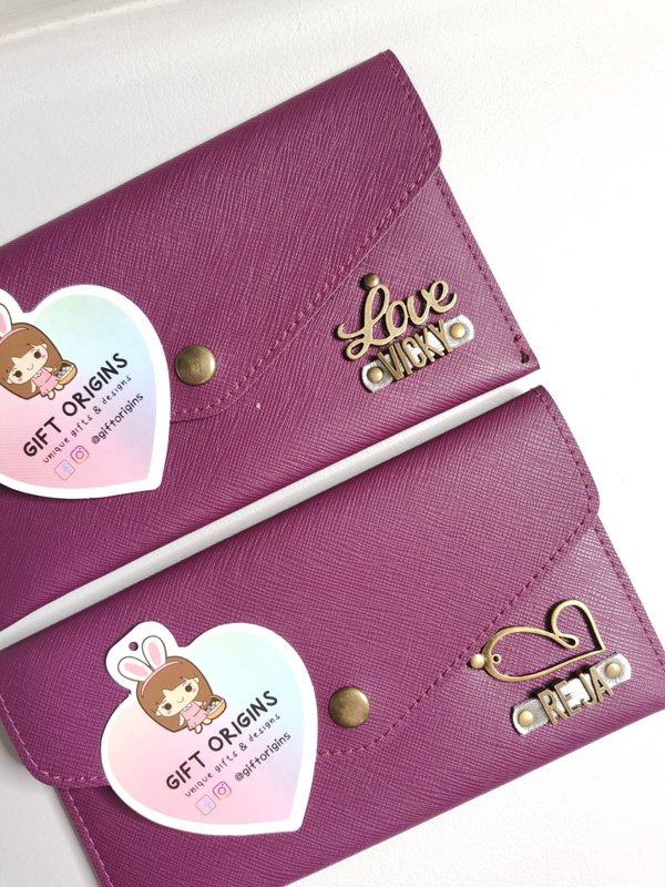 Personalised Envelope Purse