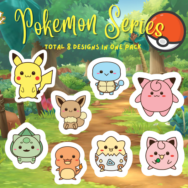 Pokemon Sticker Pack 