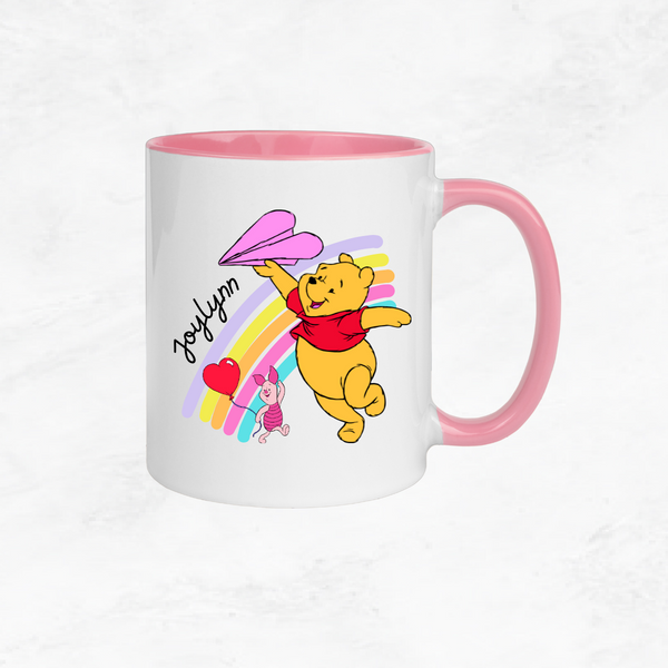 Personalised Winnie The Pooh Ceremic Mug