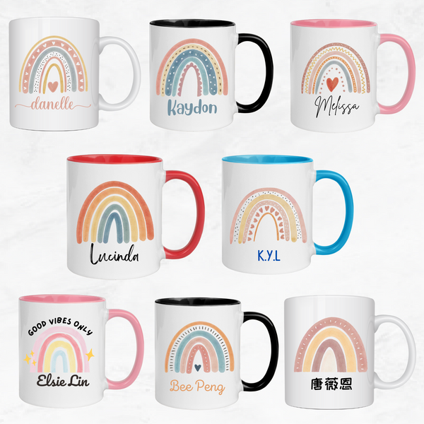 Rainbow Icons Ceremic Mug 