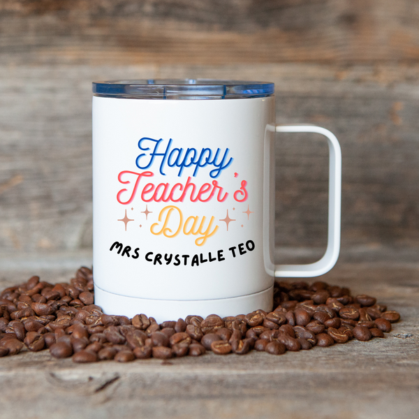 HappyTeachers Vacuum Mug 