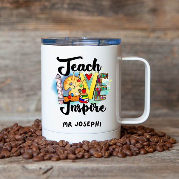 Teach Love Inspire Vacuum Mug 