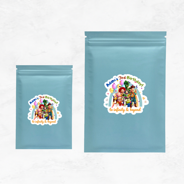[Set of 12pcs] - Toy Story Bday Stickers 
