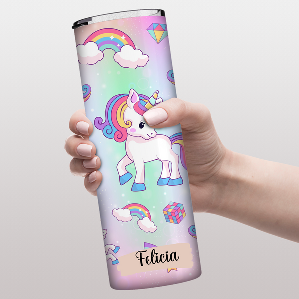 Melanie Unicorn Tumbler