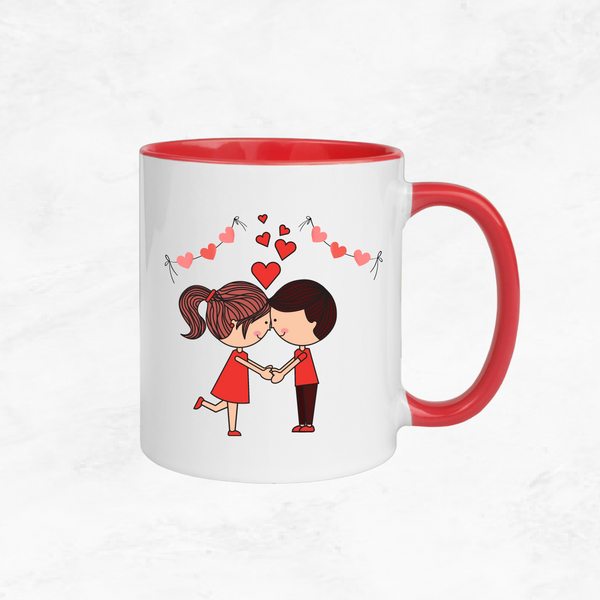 Valentine Couple Photo Mug 
