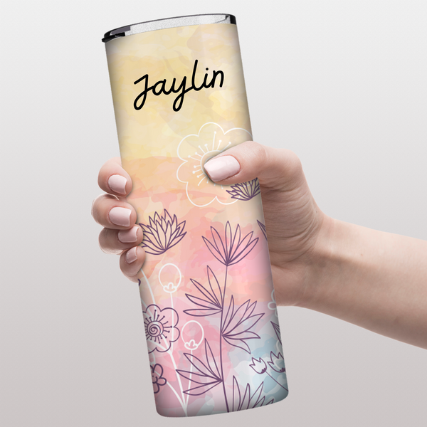 Hand Drawn Dinx Tumbler